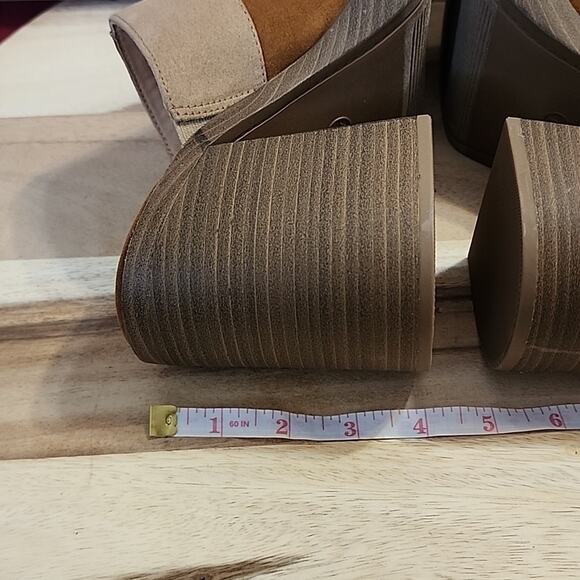 UNIVERSAL THREAD TESS FAUX LEATHER PLATFORM MULE CHUNKY HEELS SIZE 11 NWOB - Picture 8 of 16